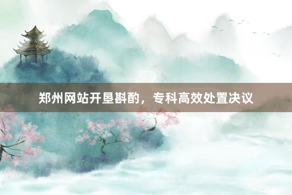 郑州网站开垦斟酌，专科高效处置决议